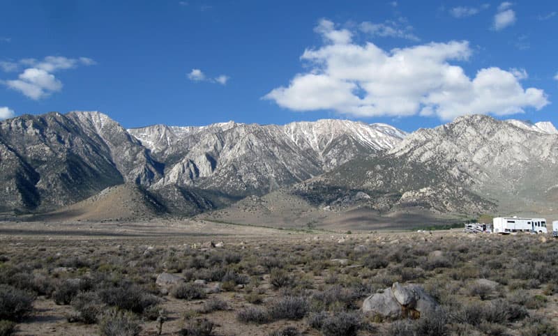 Tuttle Creek Campground, Lone Pine, California