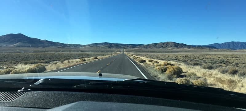 US Highway 50 Lonliest Road In America Nevada