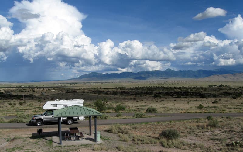 Valley of Fires Campground, New Mexico