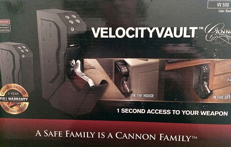 Velocity Vault in RV or camper