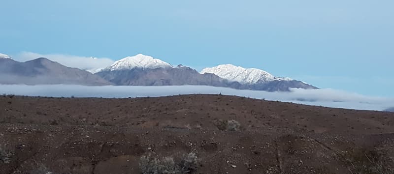 View from Mesquite Springs Campground