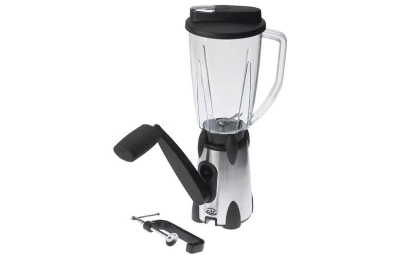 Vortex hand crank blender 