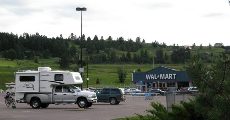 Walmart-Camping-Polson-Montana