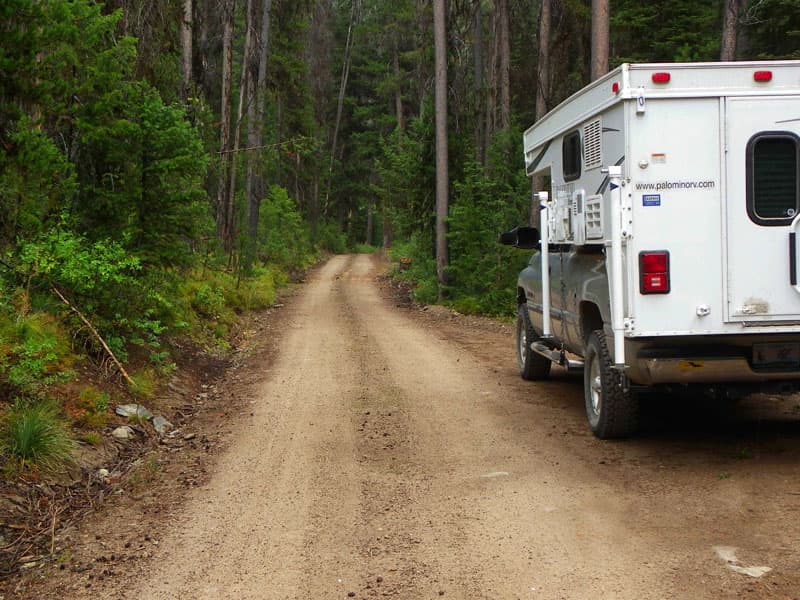 Warren to Big Creek Road in Idaho