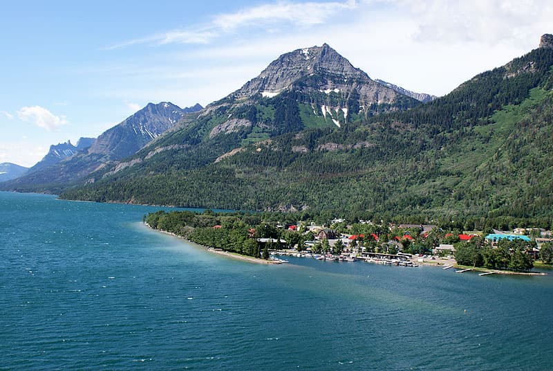 Canada, Waterton Lake boat tour