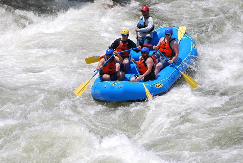 White water rafting on the Kern River