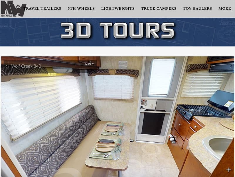 Wolf Creek 840 3D Tours