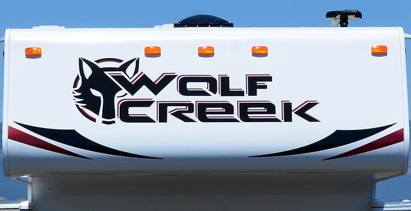 Wolf Creek logo and wolf head graphic