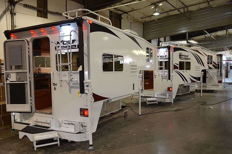 Wolf Creek Camper factory