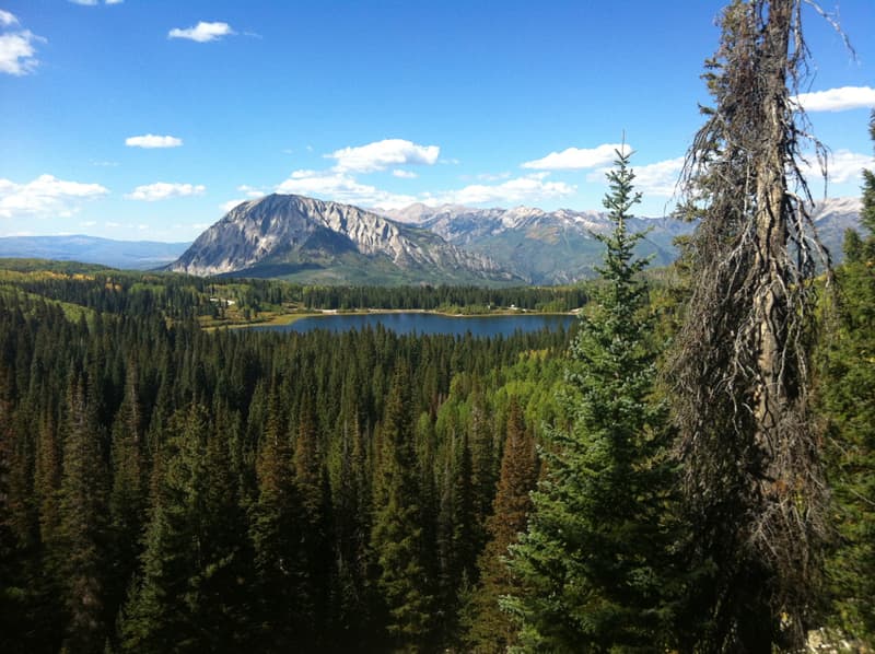 Woods Lake west of Telluride