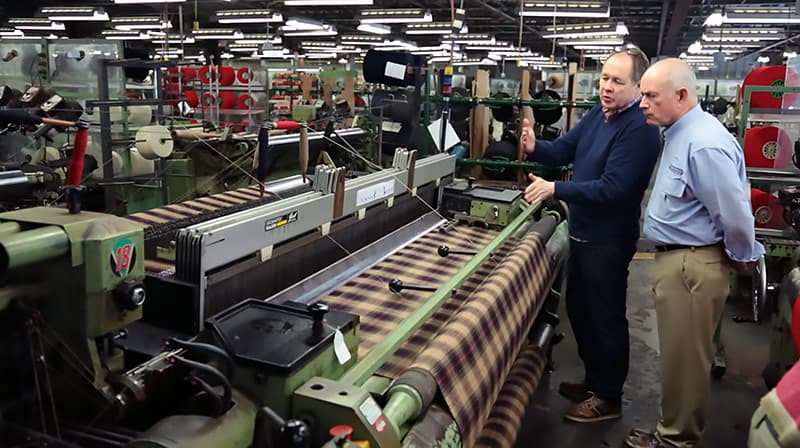 Rob Stuart, Woolrich's Fabric Designer