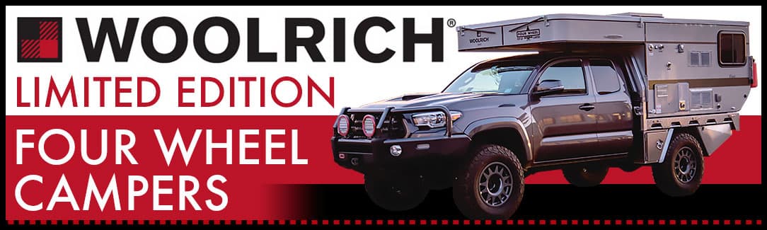 Woolrich Limited Edition Four Wheel Camper