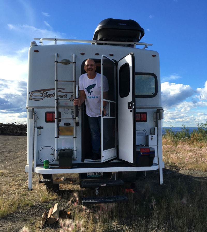 Yakima Rocket Box On Bigfoot Camper