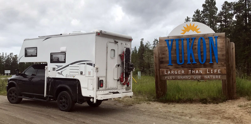 Yukon Larger Than Life Sign