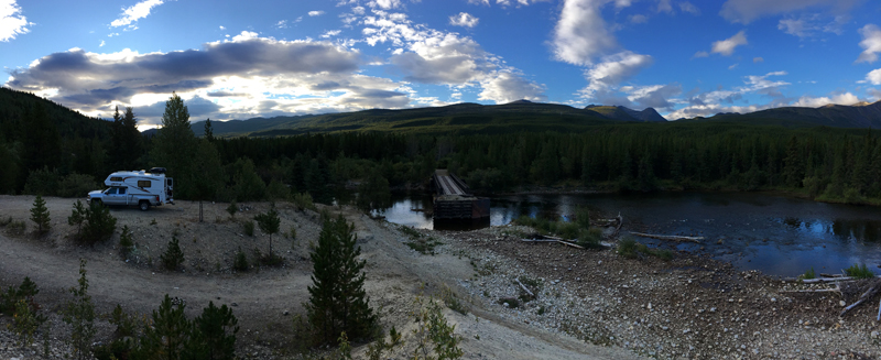 Yukon Dry Camping