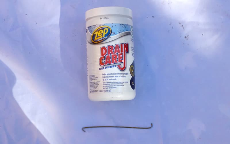 Zep drain care for RV showers