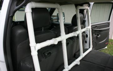 Back seat truck organization