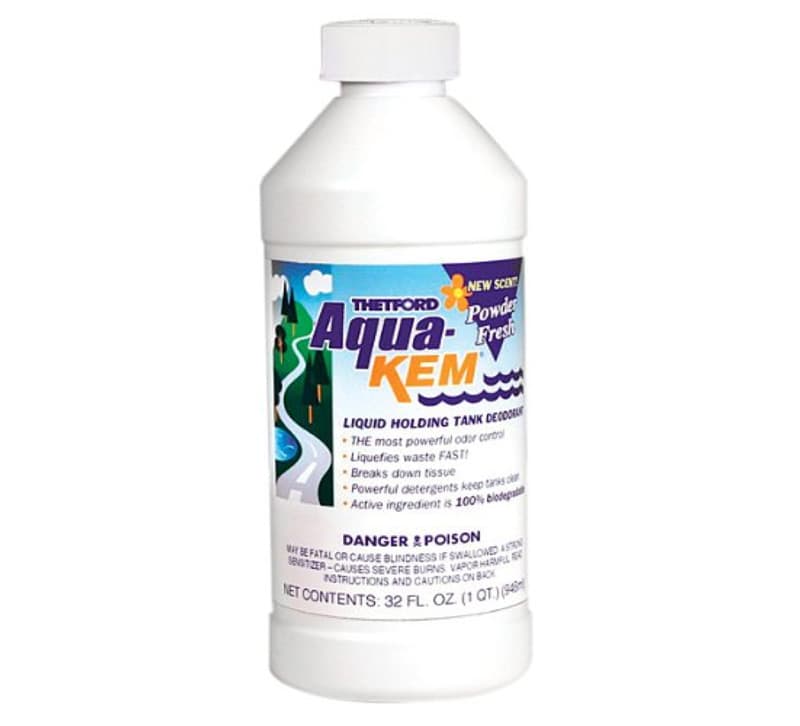 toilet chemical in RVs