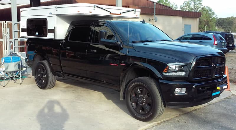 Blacked Out Ram Truck