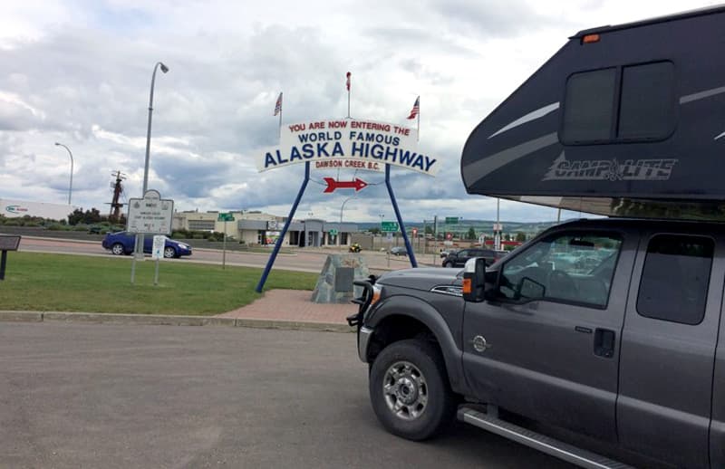 Alaska Highway starting point