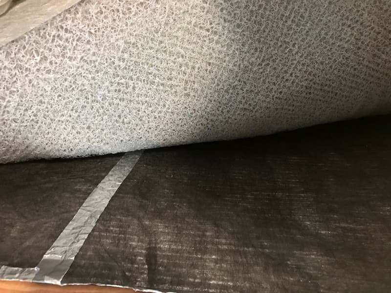 Condensation Camper Under Mattress