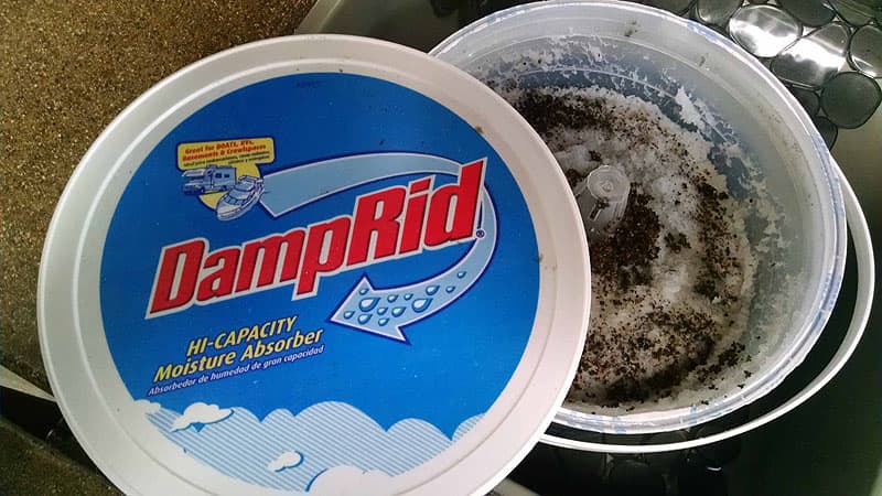 Damp-Rid Chemical for condensation