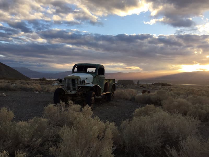 Death Valley truck