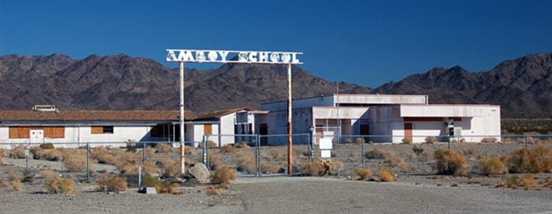 Deserted Amboy School