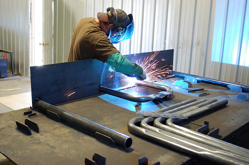 dueling welding tables