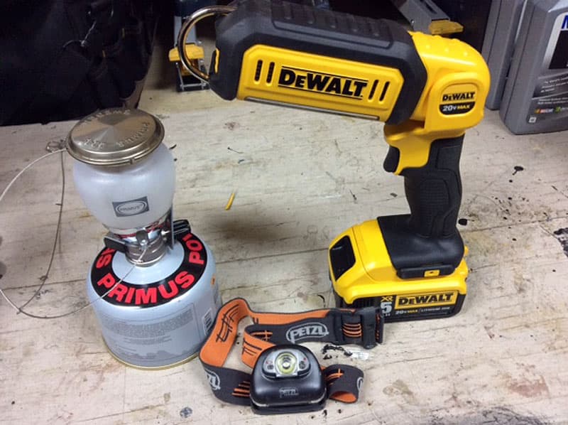 Dewalt LED light working light