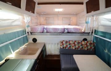 After Hallmark Pop-Up Camper Redesign