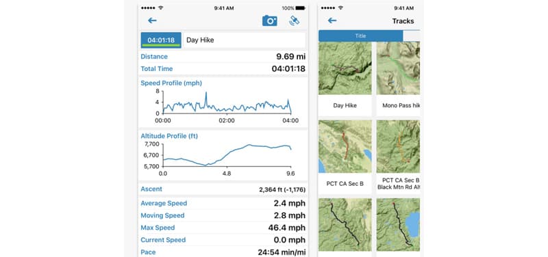  Gaia app, hiking essentials