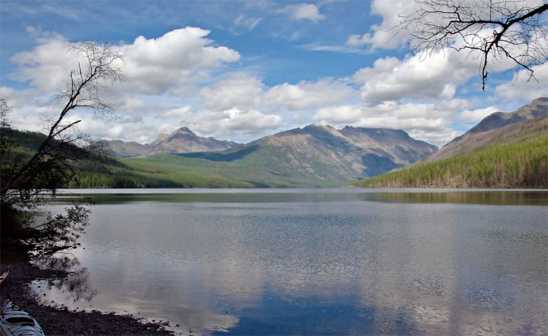 Lower Kintla Lake, Glacier-National-Park