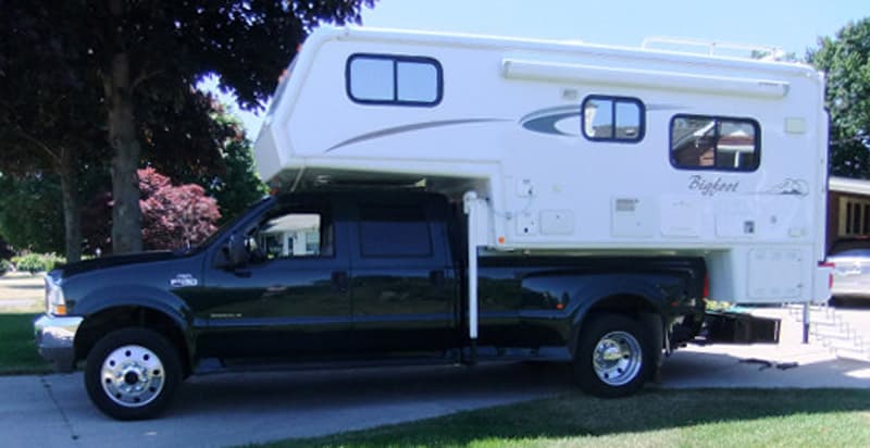 Modified F450 To Enable The Bigfoot Camper