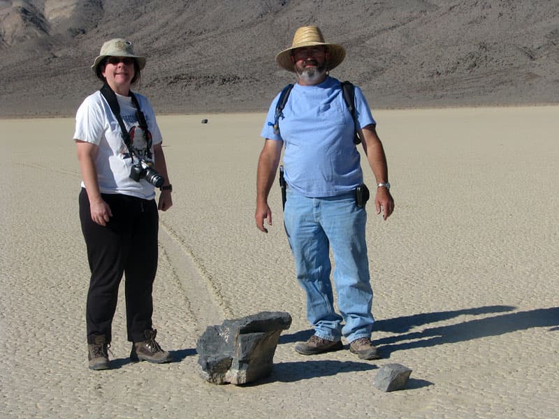 Moving rocks on The Race Track