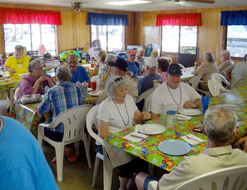 Potluck Supper at rallies