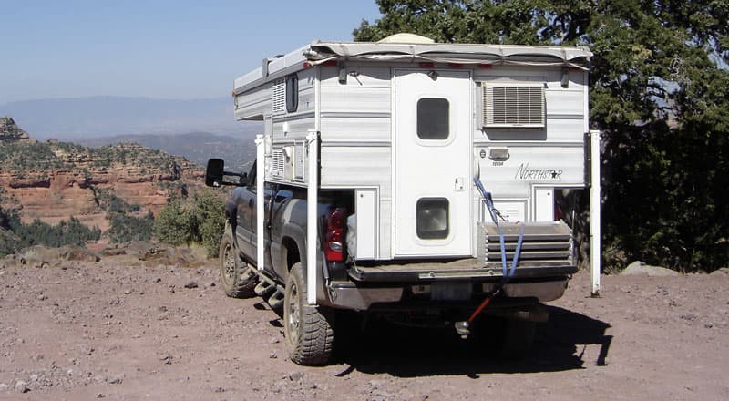 Northstar Camper, recovery gear while truck camping