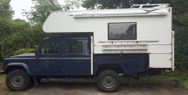 Off-Road Recovery Gear on a Ranger Camper