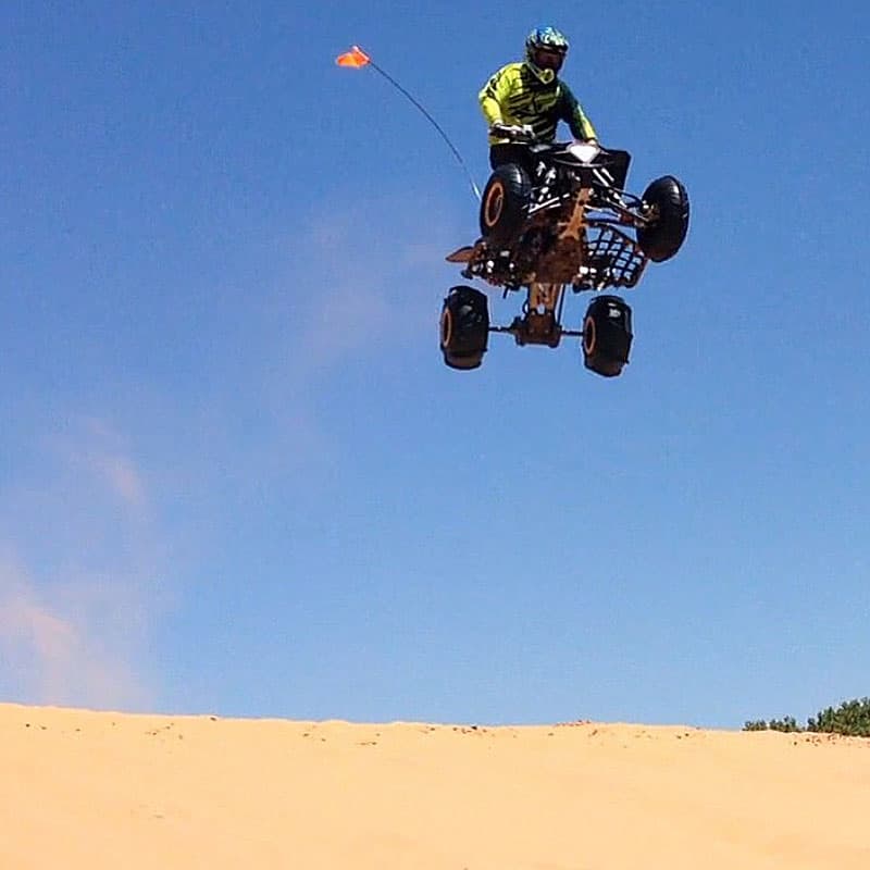 Riding the dunes in Oklahoma