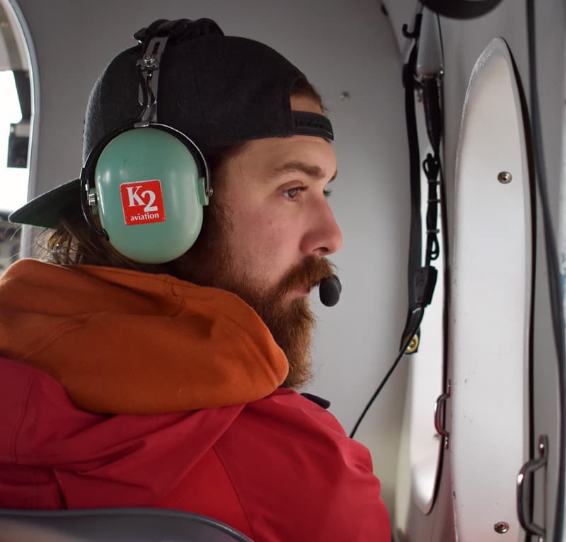 Small Airplane Around Denali National Park