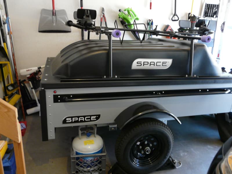 Space Trailer in garage