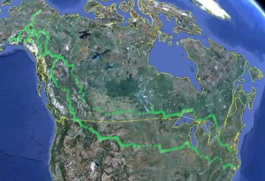 Alaska-Trip-Map