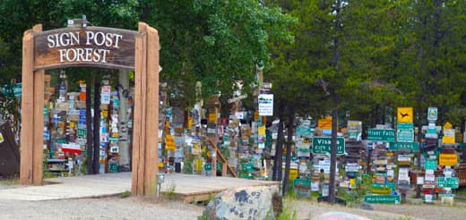 Sign-Post-Forest-Alaska