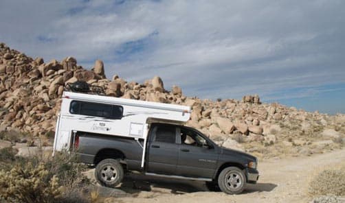 Mortero Wash Trail coming back from Dos Cabezos / Anza Borrego