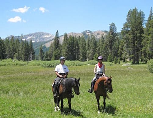 Euer Valley horse camping