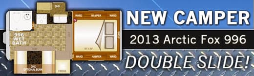 2013 Arctic Fox 996 Double Slide - Truck Camper Magazine - 4
