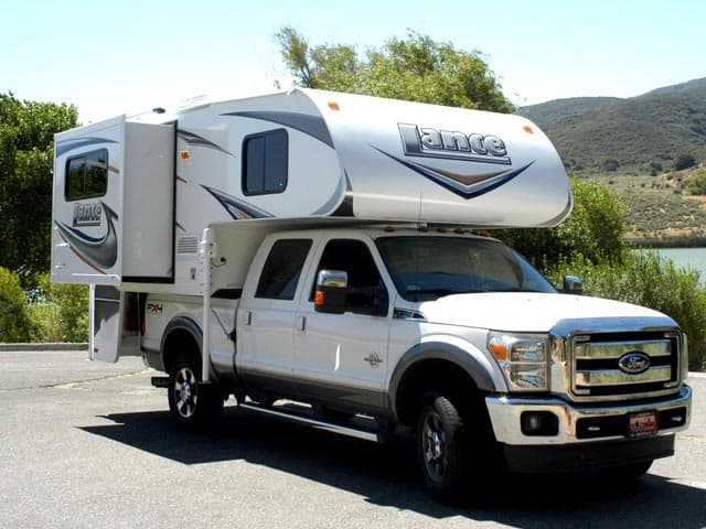 Lance 855S Truck Camper - Slide-Out Camper For Short Bed Trucks