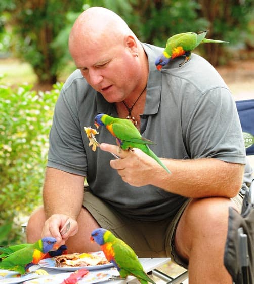 Queensland, Marc and the birds