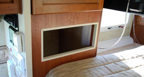 Wolf Creek 850 interior storage