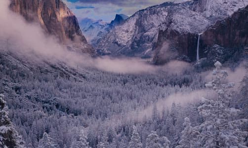 Yosemite National Park waterfalls